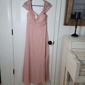 Birdy Grey Spence Convertible Dress in Dusty Rose | Prom or Bridesmaid Dress Sm